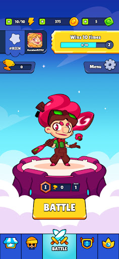 Android application Atomic Sweet Battle screenshort