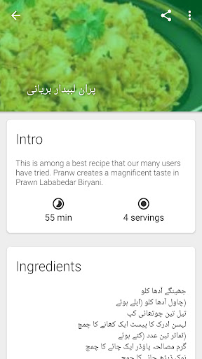 Biryani Recipes in Urdu Screen 3