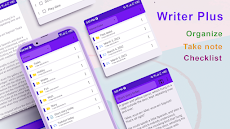 Writer Plus : Note & Checklistのおすすめ画像1
