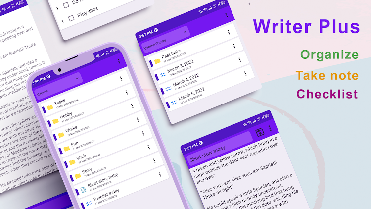 Writer Plus : Note & Checklist - 1.0.3 - (Android)