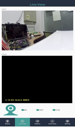 Android application Tbox II for H264 screenshort