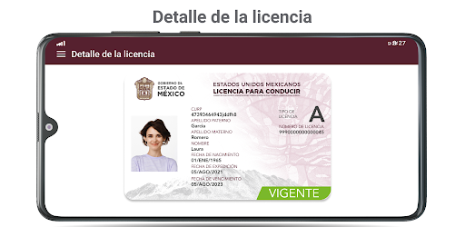 Licencia Digital EDOMEX Screen 2