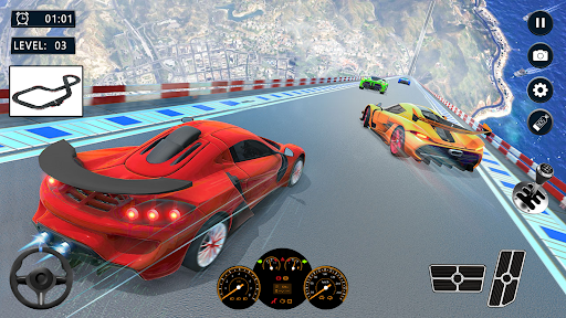 Crazy Car Stunts Mega Ramps