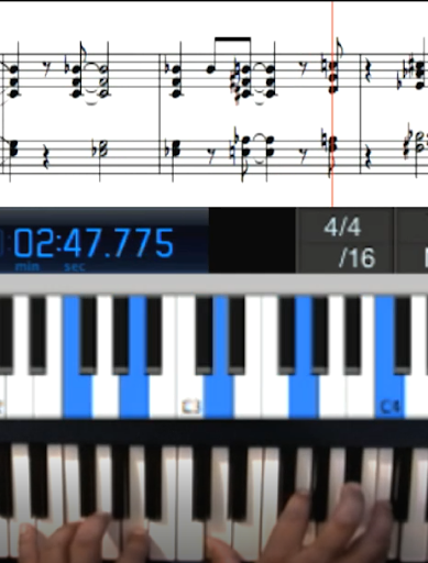 Android application Gospel Chord screenshort