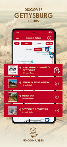 Gettysburg Battle Auto Tour Screen 3