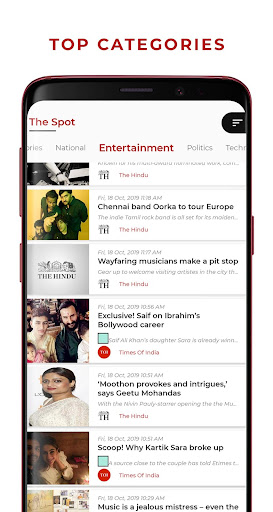 The Spot - Daily Latest News Screen 3