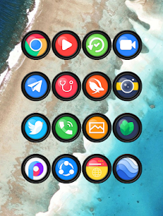 Minka Dark - Екранна снимка на пакет с икони