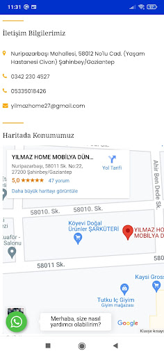 Yılmaz Home Screen 3
