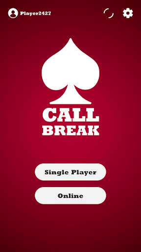 CallBreak Offline Card Game Screen 2