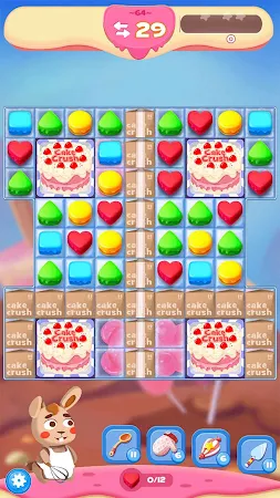 Game screenshot Cake Crush - Cookies & Rabbit apk download
