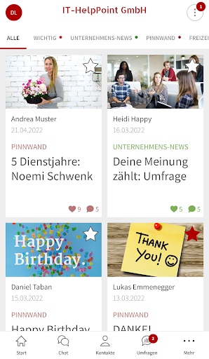 Android application IT-HelpPoint screenshort