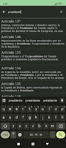 Constitución de Bolivia screenshot