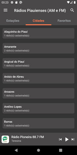 Rádios Piauienses (AM e FM) Screen 2
