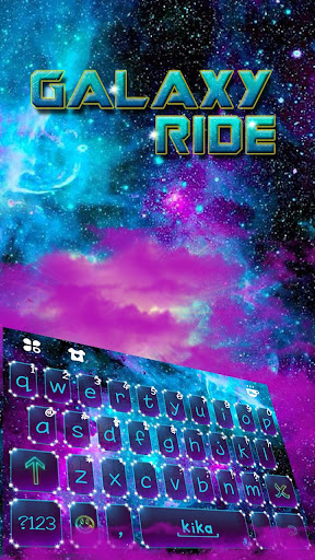 Android application Galaxyride Keyboard Theme screenshort