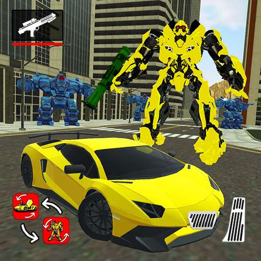 robot car fighting games