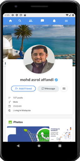 Darussalam Chat - Halal Social Media  Marketplace