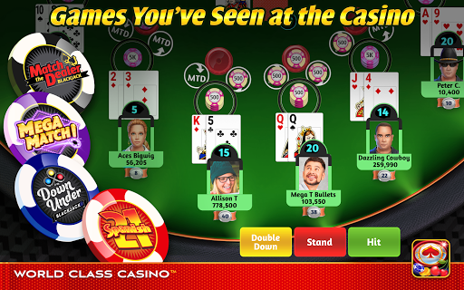 World Class Casino Slots, Blackjack & Poker Room 8.3.8 screenshots 4