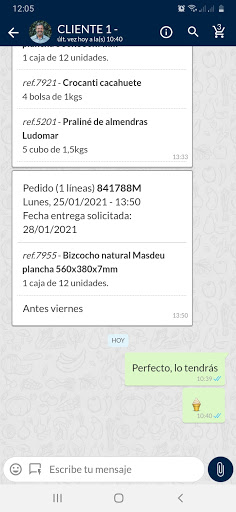 Android application Comercial Galera Messenger screenshort