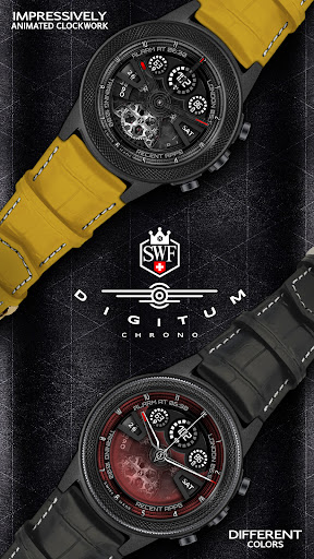 SWF Digitum Chrono Watch Face Screen 3