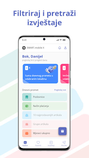 Android application Smart.mobile X screenshort