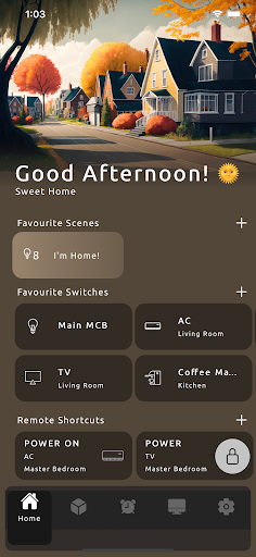 Android application Candle Automation screenshort