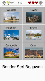 Capital Cities of World Continents: Geography Quiz