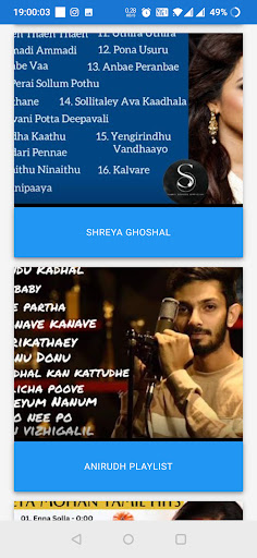 Tamil Songs Screen 3