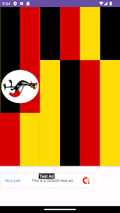 Uganda Flag Puzzle