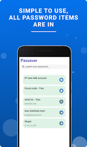 Passaver: Password Manager