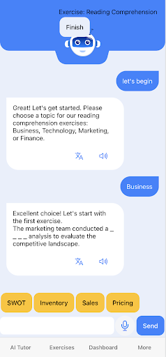BeFluent Screenshot