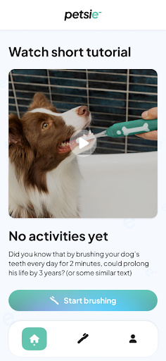 Petsie - smart toothbrush Screen 2