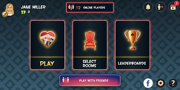 Hearts - Play Online Hearts Game 1.7.1 screenshots 6