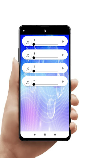 Android application موسيقى استرخاء screenshort