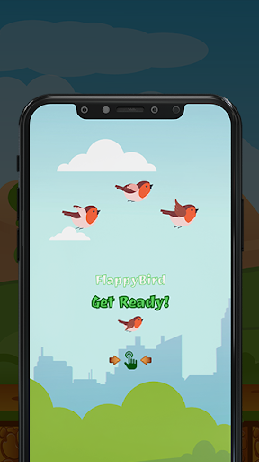 Android application Fluttery Sky Adventure screenshort