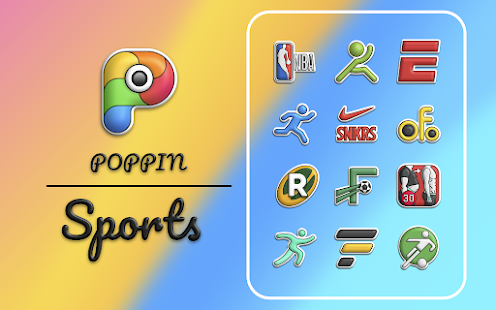 Poppin icon pack Screenshot