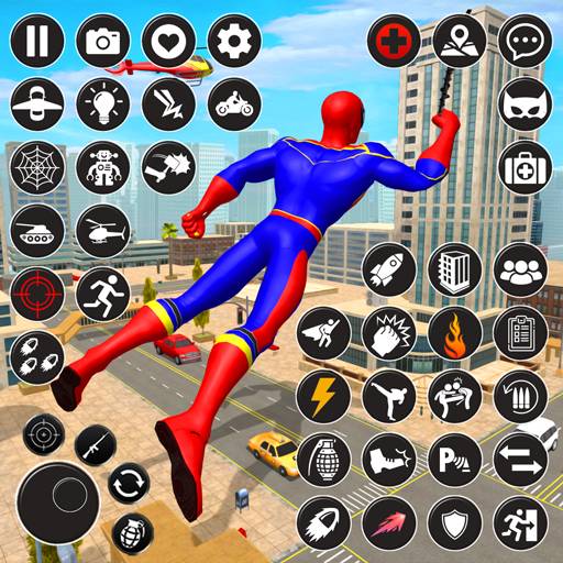 Rope Superhero Games Rope Hero 1.143 Icon