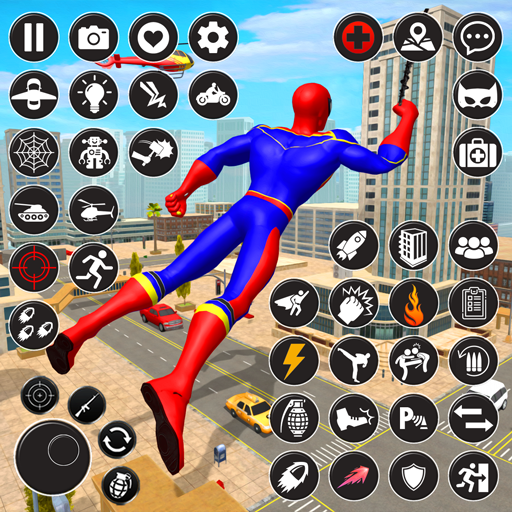 Rope Superhero Games Rope Hero  Icon