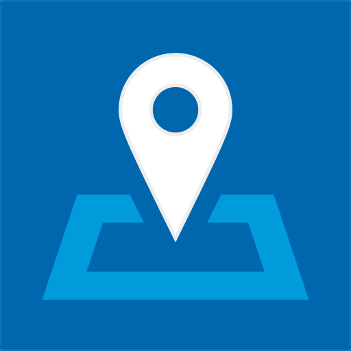 GPS routes and places logo
