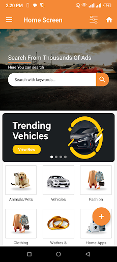 Android application Midigwa screenshort