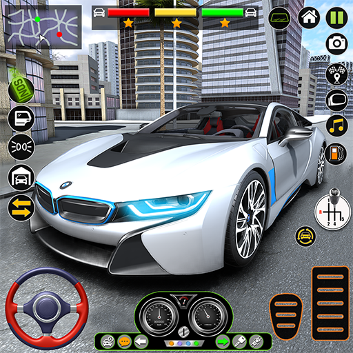 BMW Car Games Simulator BMW i8 logo
