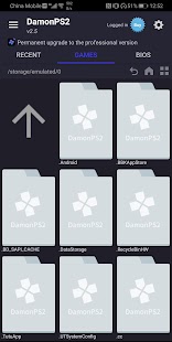 DamonPS2 Pro PS2 Emulator PSP Bildschirmfoto