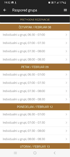 VP Fitnes ekran görüntüsü