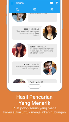Android application Borak : Chat & Dating Malaysia screenshort
