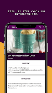 Ice Cream Recipes Offline