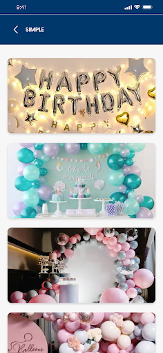 Birthday Decor Screen 3