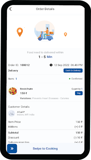 Bellway Foods Vendor Screen 3