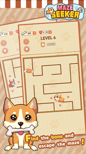 Android application Maze Seeker screenshort