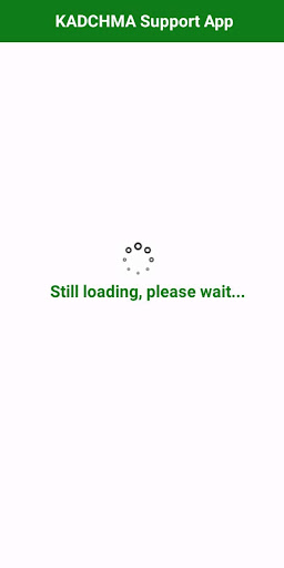KADCHMA Support App Screen 3