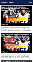 screenshot of Football Team News - NFL editi