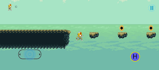 Android application SciPace-SciFi Platforming screenshort